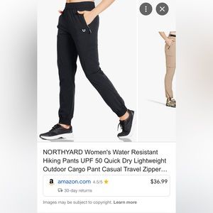 BRAND NEW! North yard water resistant outdoor cargo pants!